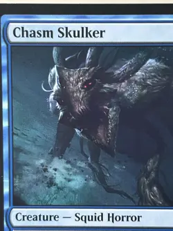 MTG: Chasm Skulker Commander Legends: Battle for Baldur's Gate Regular Rare Blue - Image 8
