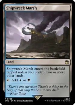 MTG Shipwreck Marsh - 305 / English / Near Mint - Image 2