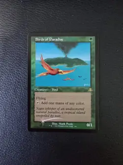 Birds of Paradise (Retro Frame) Dominaria Remastered Foil MTG NM Magic Card - Image 1