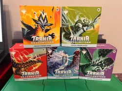 (Set of 5) Magic The Gathering Tarkir Dragonstorm Sealed Prerelease Pack Set - Image 6