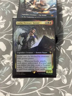 Locke, Treasure Hunter (FOIL Extended Art) - FINAL FANTASY (FIC) (Near Mint NM) - Image 2