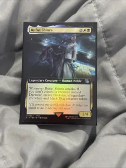 MTG Rufus Shinra (Extended Art) Foil Final Fantasy Magic The Gathering - Image 1