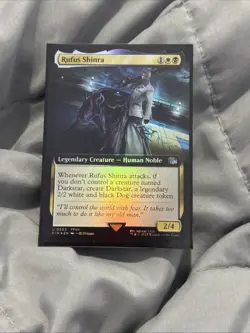 MTG Rufus Shinra (Extended Art) Foil Final Fantasy Magic The Gathering - Image 2