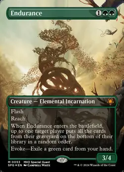 [1x] Endurance - Textured Foil - Borderless Near Mint, English Special Guest MTG - Image 1