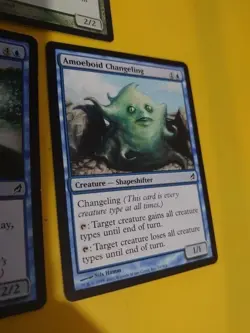 Lorwyn - Woodland Changeling,Mulldrifter, Amoeboid Changeling MTG 3 Card mix - Image 6