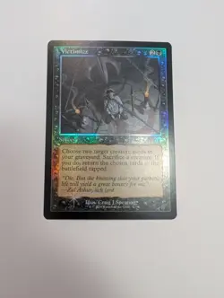 MTG - Victimize (Retro Frame Foil) - Modern Horizons 3 NM/M Condition - Image 1