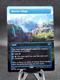 MTG - Mistrise Village (Borderless) - Tarkir: Dragonstorm - Image 5