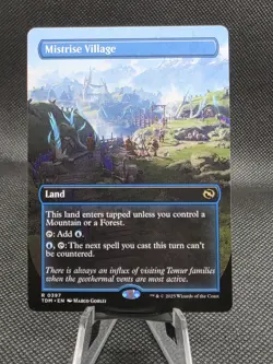 MTG - Mistrise Village (Borderless) - Tarkir: Dragonstorm - Image 7
