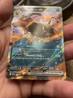 Houndoom EX SVP 103 Scarlet & Violet Promo Holo Card Is Near Mint FREE SHIPPING! - Image 2