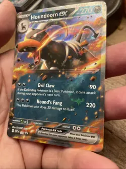 Houndoom EX SVP 103 Scarlet & Violet Promo Holo Card Is Near Mint FREE SHIPPING! - Image 3