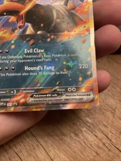Houndoom EX SVP 103 Scarlet & Violet Promo Holo Card Is Near Mint FREE SHIPPING! - Image 8