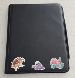 Card Binder Trading Cards Collector Album Holder 216 Cards - Image 1