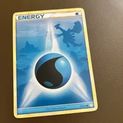Water Energy HeartGold SoulSilver Card 117/123 - Image 1