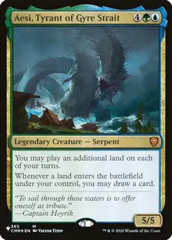 Aesi, Tyrant of Gyre Strait x1 1x Mystery Booster 2 NM MTG - Image 1