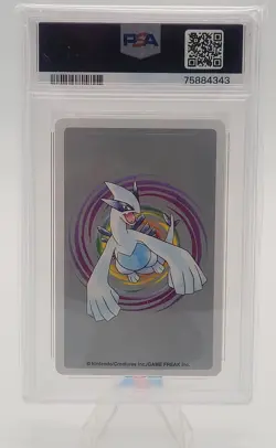 2000 Pokemon Silver Playing Card #152 Chikorita Ace of Clubs PSA 10 GEM MINT - Image 2