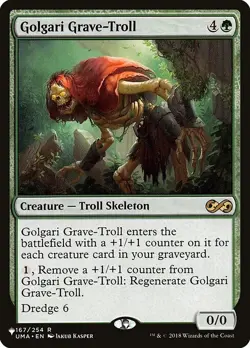 Golgari Grave-Troll x1 1x Mystery Booster 2 NM MTG - Image 1