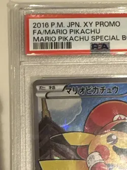 PSA 10 PIKACHU MARIO & LUIGI SET FULL ART PROMO 294XY-P 296 POKEMON - Image 3
