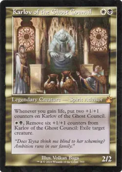 MTG Karlov of the Ghost Council (369/573) Ravnica Remastered VLP Magic Card - Image 1