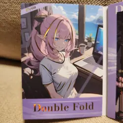 Elysia Honkai Impact 3rd Goddess Story Waifu Anime Bifold Card - Image 3