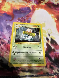 Pokémon TCG Ivysaur Base Set, Unlimited Uncommon Card 30/102 MP - Image 1