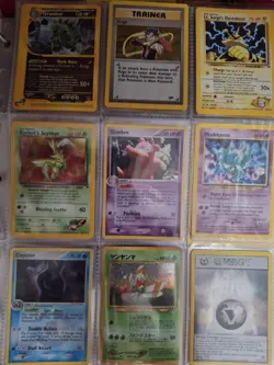 Pokemon Card LOT Page 9 Cards Out My Book... Read Description 📚 - Image 1