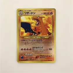 Charizard Holo No.006 Old Back Premium File Pokemon Card Japanese - Image 1