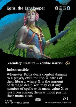 Kotis, the Fangkeeper- Tarkir Dragonstorm Borderless Foil MTG-NM - Image 2