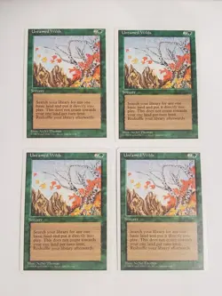MTG Playset 4x Untamed Wilds (4th Edition/Green/U) - BGM - Image 1