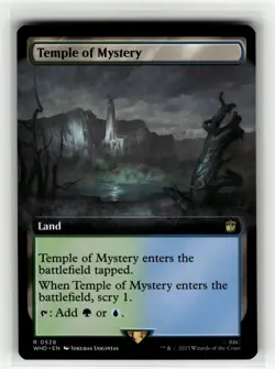 TEMPLE OF MYSTERY (EXTENDED ART) Doctor Who #528 WHO(NM+)(MTG) - Image 2
