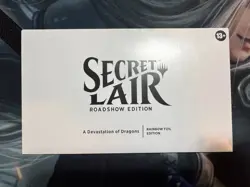MTG MagicCon Secret Lair Roadshow A Devastation of Dragons - Rainbow Foil Sealed - Image 1