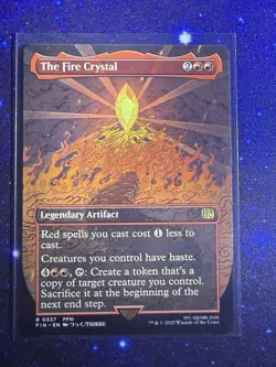 The Fire Crystal (Borderless) Final Fantasy Regular - Image 1