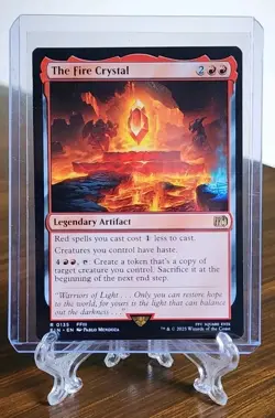 The Fire Crystal (Borderless) Final Fantasy Regular - Image 2