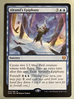 MTG / Alrund's Epiphany / KHM / #041 / Regular / Mythic / NM - Image 1