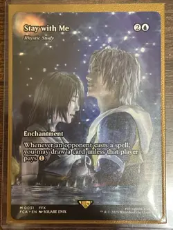 Stay with Me - Rhystic Study (Showcase) Final Fantasy: Through the Ages Regular - Image 2