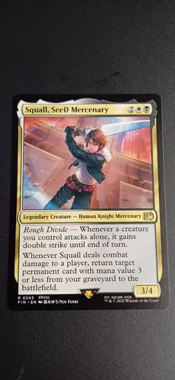Squall, SeeD Mercenary - MTG Universes Beyond Final Fantasy - FIN 0243 - NM - Image 1