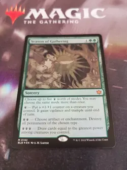 Mtg. Season of Gathering. Foil. Bloomburrow. Pack Fresh - Image 2