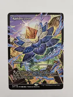 MTG - Radiant Lotus (Showcase) # 406 Aetherdrift REGULAR NON FOIL - Image 1