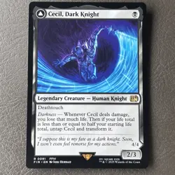 Cecil, Dark Knight   Cecil, Redeemed Paladin (#445) - Image 1