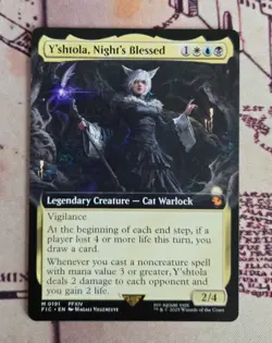 MTG Y'shtola, Night's Blessed Borderless Extended Final Fantasy NM - Image 1