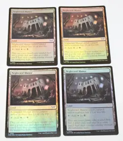 4x Neglected Manor 0264 FOIL MTG Magic DSK Duskmourn Mint x4 - Image 1