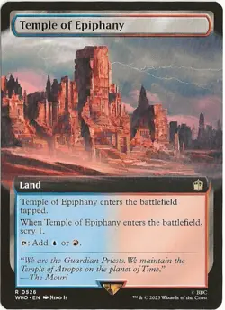 Temple of Epiphany 0526 Rare MTG Universes Beyond: Doctor Who NM/M BBC - Image 2
