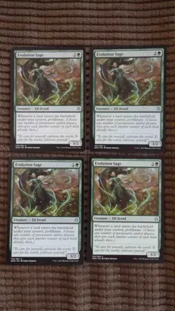 Magic: the Gathering / MtG Evolution Sage x4 War of the Spark - Image 1