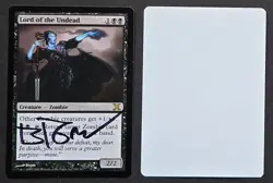 Signed MTG Magic Brom Artist Proof _ Tenth Ed 1 0 X _ LORD OF THE UNDEAD _ 1/50! - Image 1