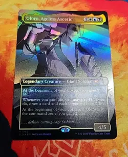 Oloro, Ageless Ascetic (Rainbow Foil) - Secret Lair Drop Series - NM - Image 3
