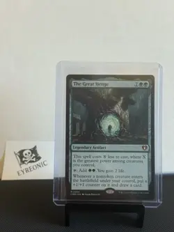 MTG The Great Henge English Commander Masters Magic The Gathering NM - Image 2