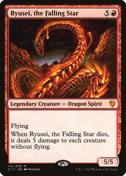 Ryusei, The Falling Star ( Near Mint) | MTG - Image 2
