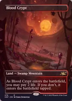 MTG Unfinity - Blood Crypt (Foil) - Image 2