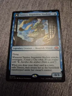 MTG Tamiyo, Inquisitive Student / Seasoned Scholar - Modern Horizons 3 0242 - Image 1
