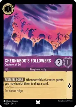 [1x] Chernabog's Followers - Creatures of Evil - 36/204 - Uncommon - Near Mint - - Image 2