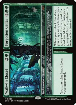 MTG Walk-in Closet // Forgotten Cellar - Foil - Promo Pack, Promo Pack, Near Min - Image 1